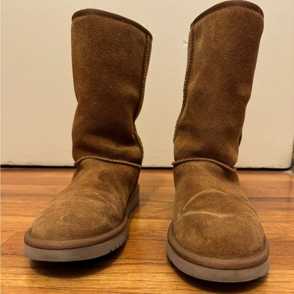 Kookaburra by Ugg Tall Classic Chestnut Brown Suede Boots - Picture 8 of 10